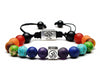 7 Chakra Tree Of Life Charm Bracelets