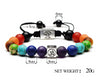7 Chakra Tree Of Life Charm Bracelets