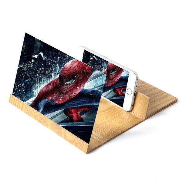 Foldable Phone Magnifing Glass + Stand