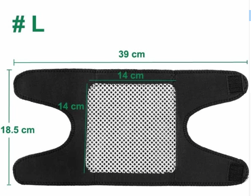 1 Pair Thourmaline Support Brace
