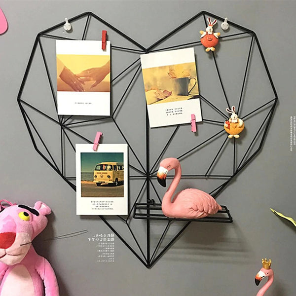 Heart-shaped Photo Grid