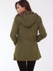Women Pile Parka