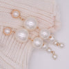 Long Pearl Earrings