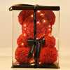 Rose Teddy Bear (with LEDs) Small 25cm