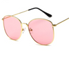 Colored Lens Square Sunglasses